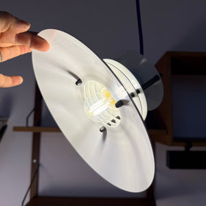 Lamellenlampe weiß aus Dänemark