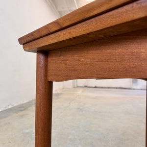 Ausziehbarer Esstisch Teak aus Dänemark