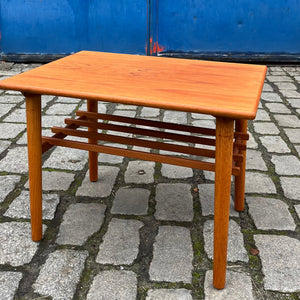 Couchtisch Teak mit Ablage aus Dänemark