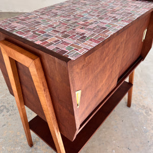 Kleiner Konsolentisch Teak aus Dänemark