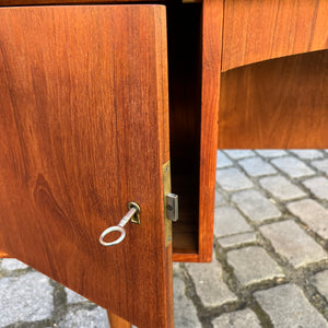 Freistehender Schreibtisch Teak aus Dänemark