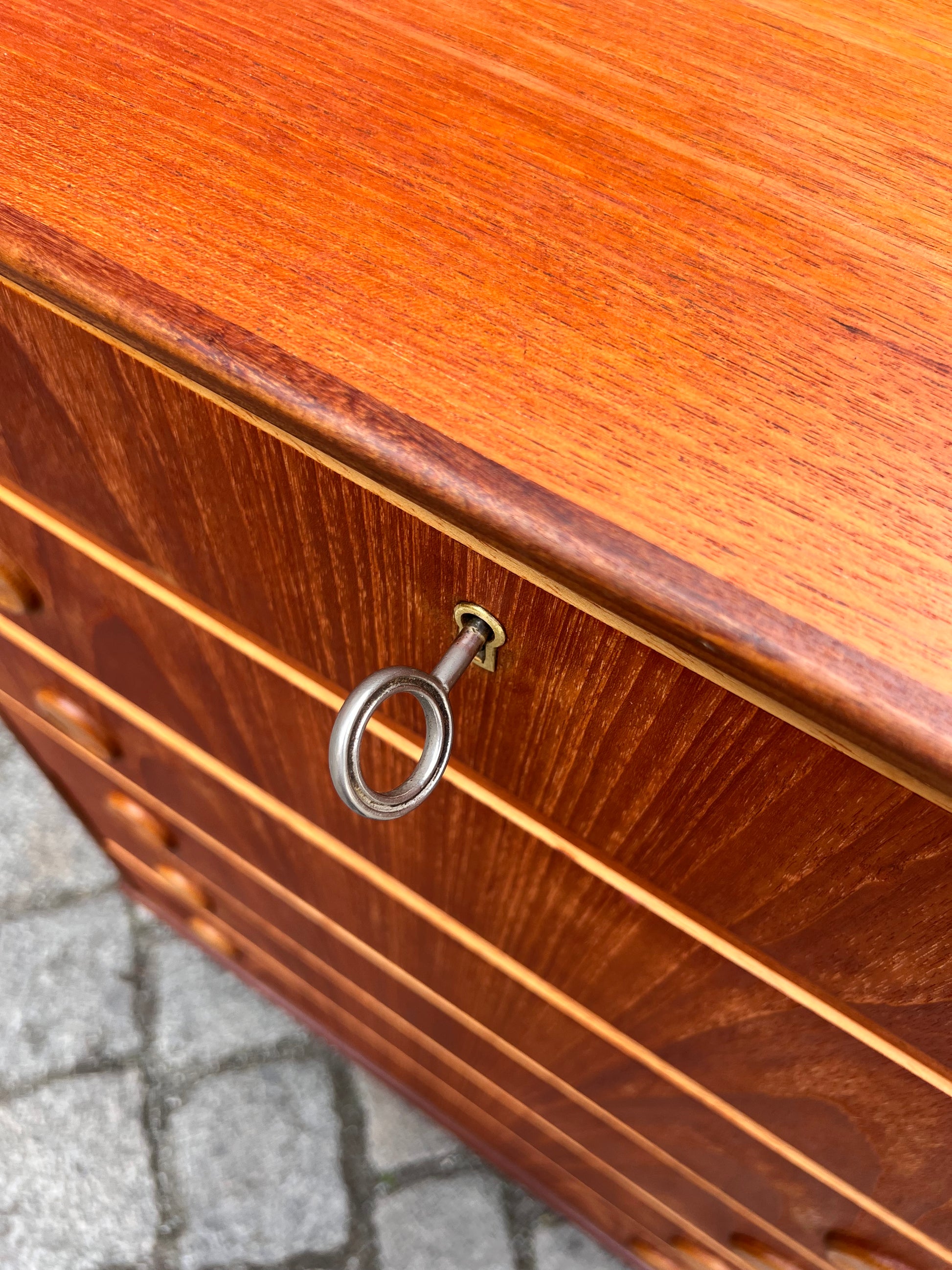 Kommode Teak von Kai Kristiansen aus Dänemark