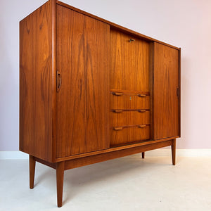 Highboard Teak von Tibergaard aus Dänemark