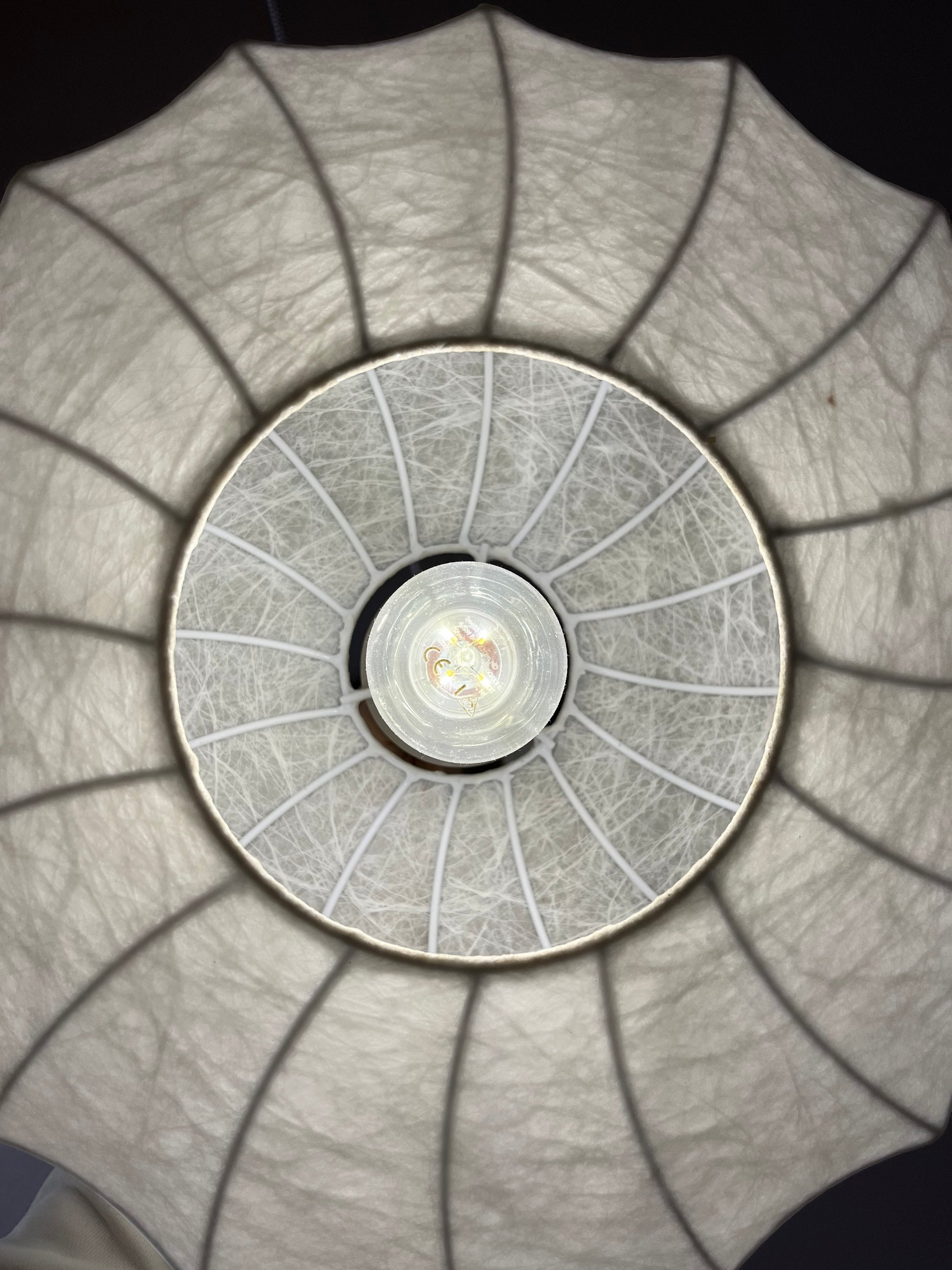 Hängelampe Cocoon weiß