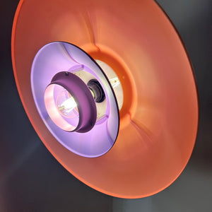 Lamellenlampe neu lackiert Dänemark