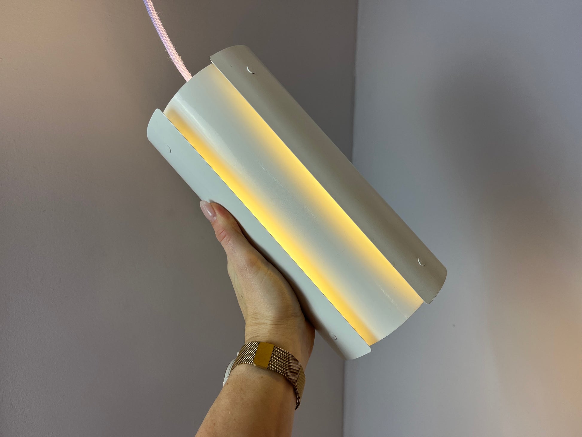 Hängelampe weiß aus Dänemark