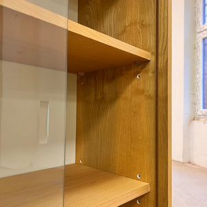 Vitrine Typ 430 Esche von Joachim Nebelung für Hellerau