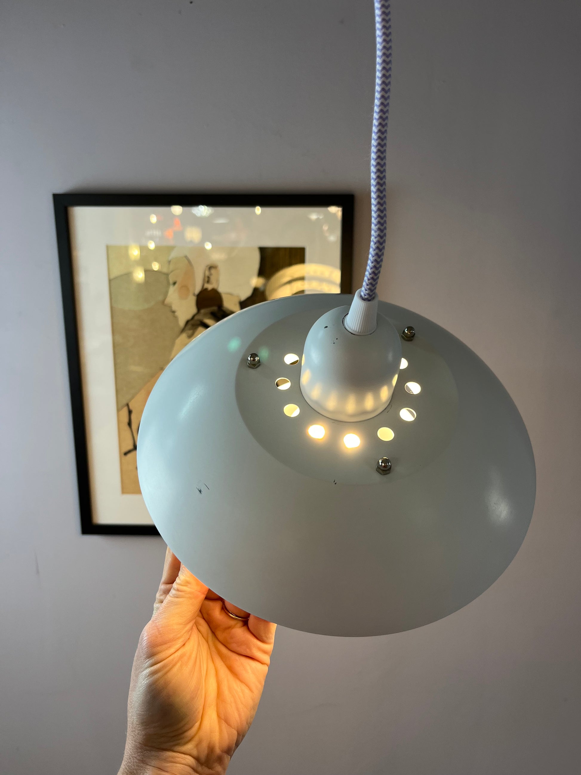 Lamellenlampe weiß von Formlight
