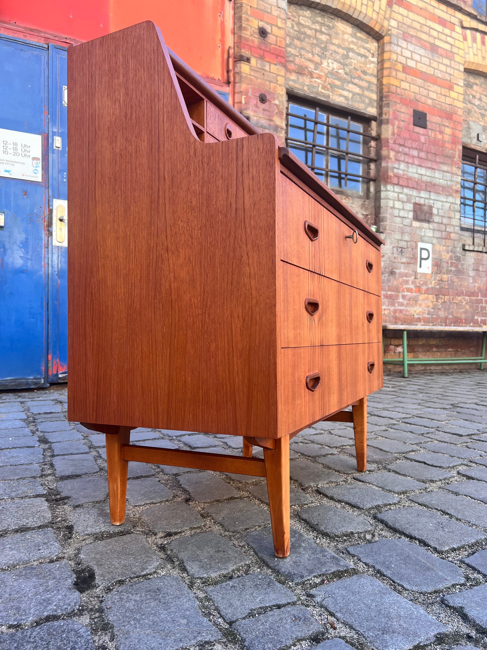 Sekretär Teak aus Dänemark