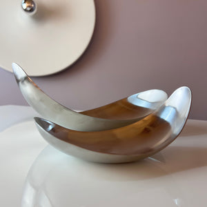 Set: Servierschalen Leaf von Helle Damkjær für Georg Jensen