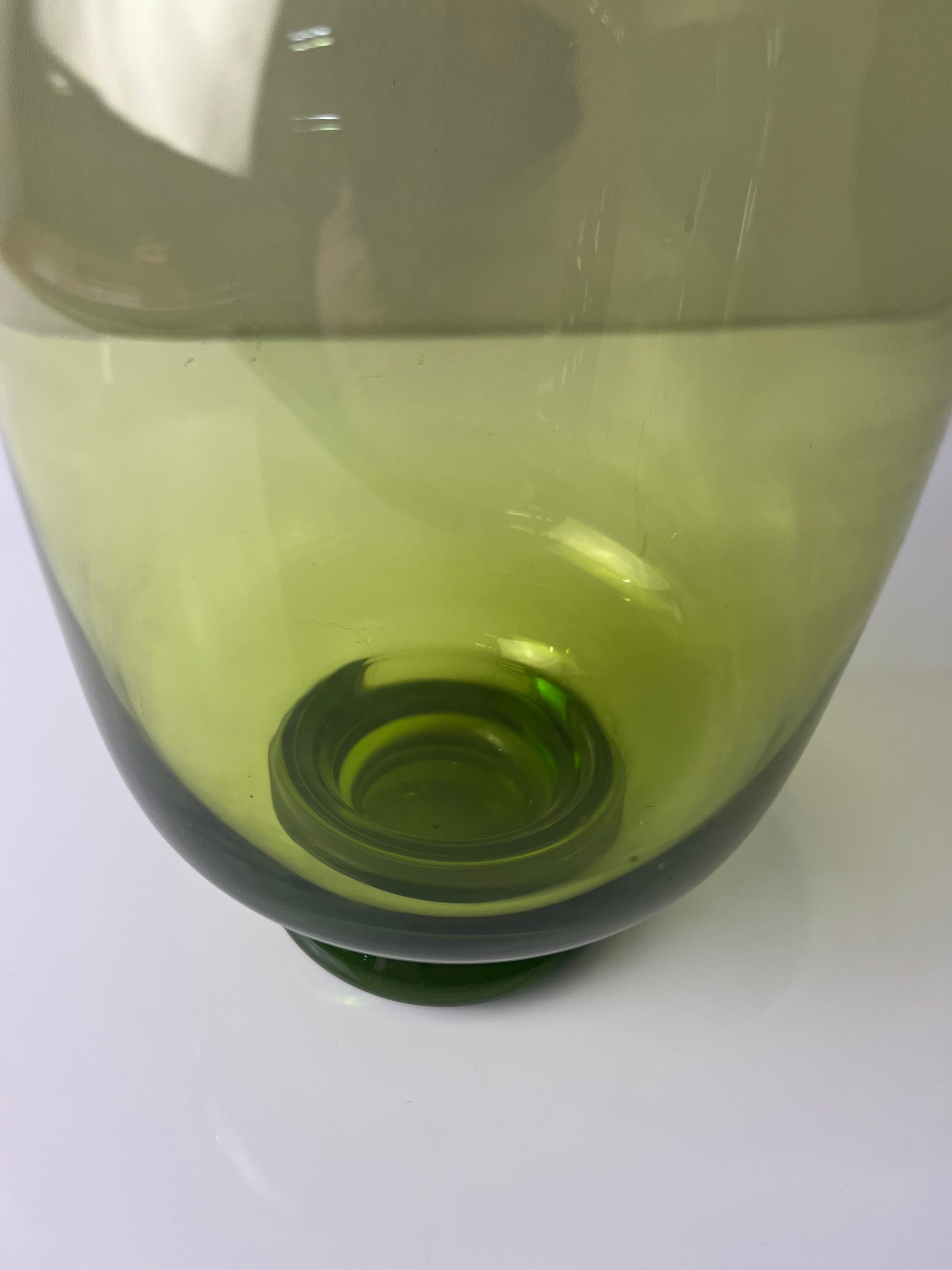 Vase Majgrøn von Per Lütken für Holmegaard