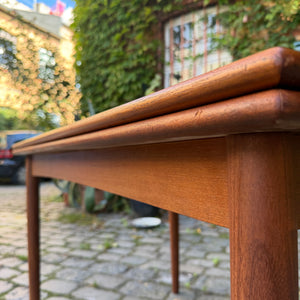 Ausziehbarer Esstisch Teak aus Dänemark