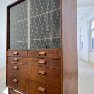 Vitrinenschrank Teak aus Dänemark