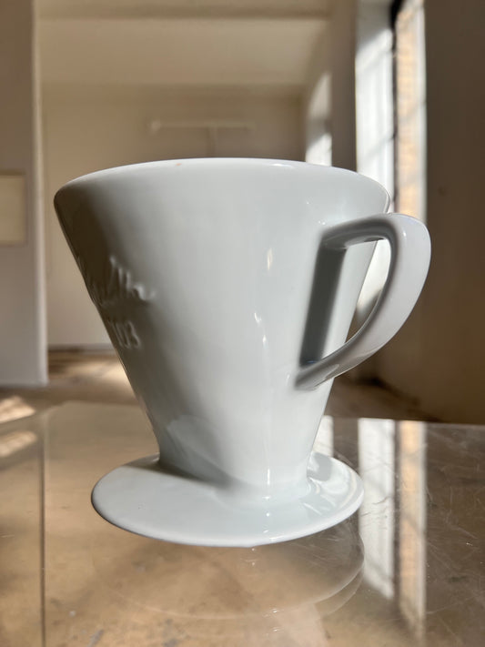 Kaffeefilter Melitta 103 weiß Porzellan