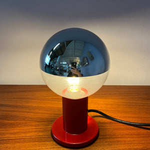 Tischlampe Big Globe rot von Motoko Ishii für STAFF