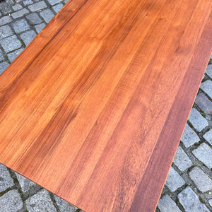 Esstisch Teak Vollholz mit eingehängter Platte
