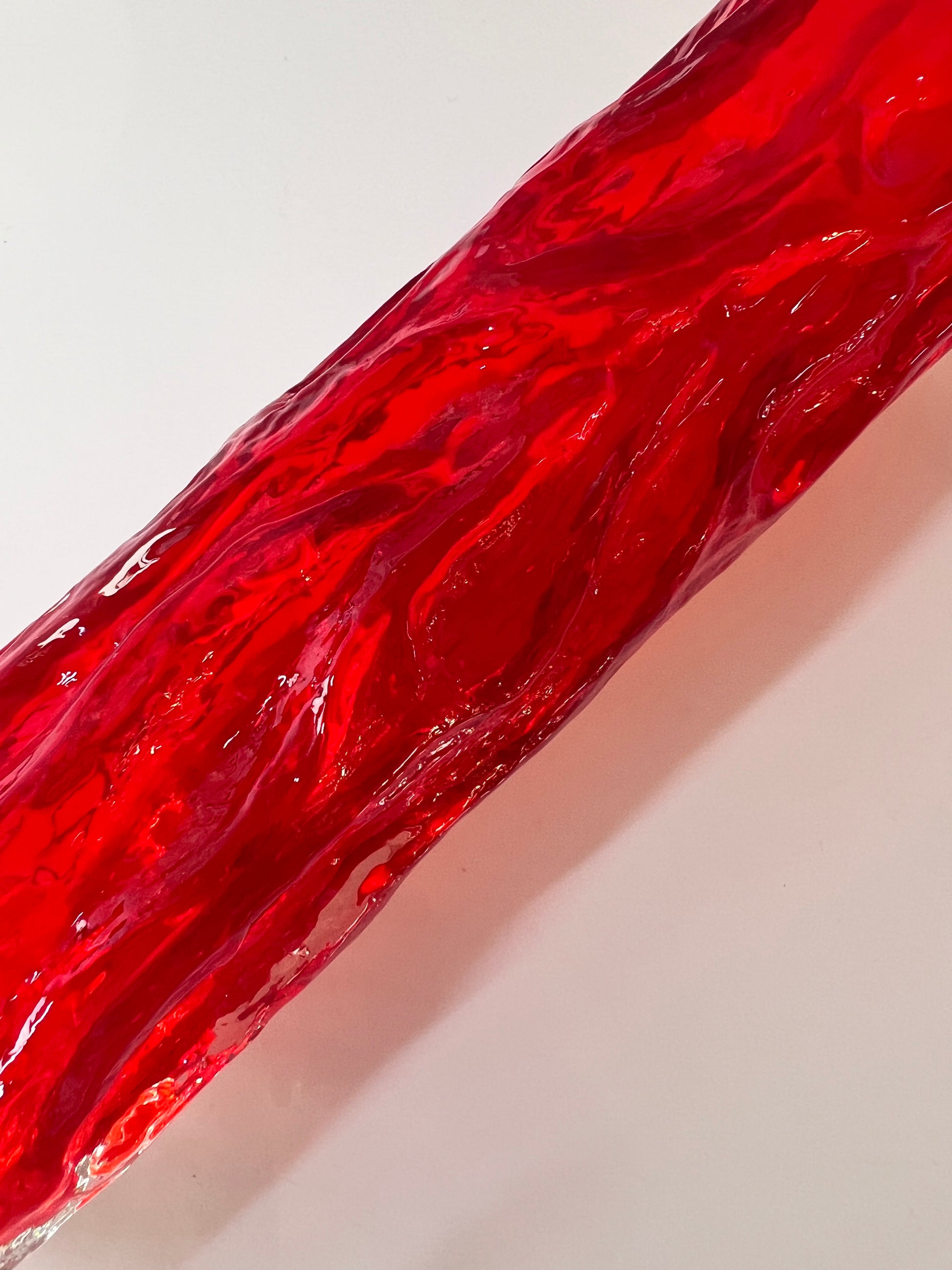 Vase rot von Ingrid Glas