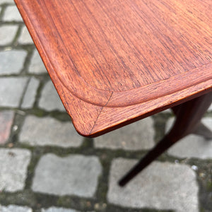 Beistelltisch Teak mit Auszug aus Dänemark