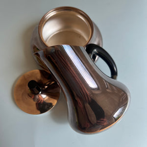 Set: Zuckerdose & Milchkännchen versilbert von Hans Bunde für COHR Denmark