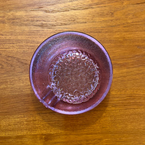 Aschenbecher flieder Neodymglas