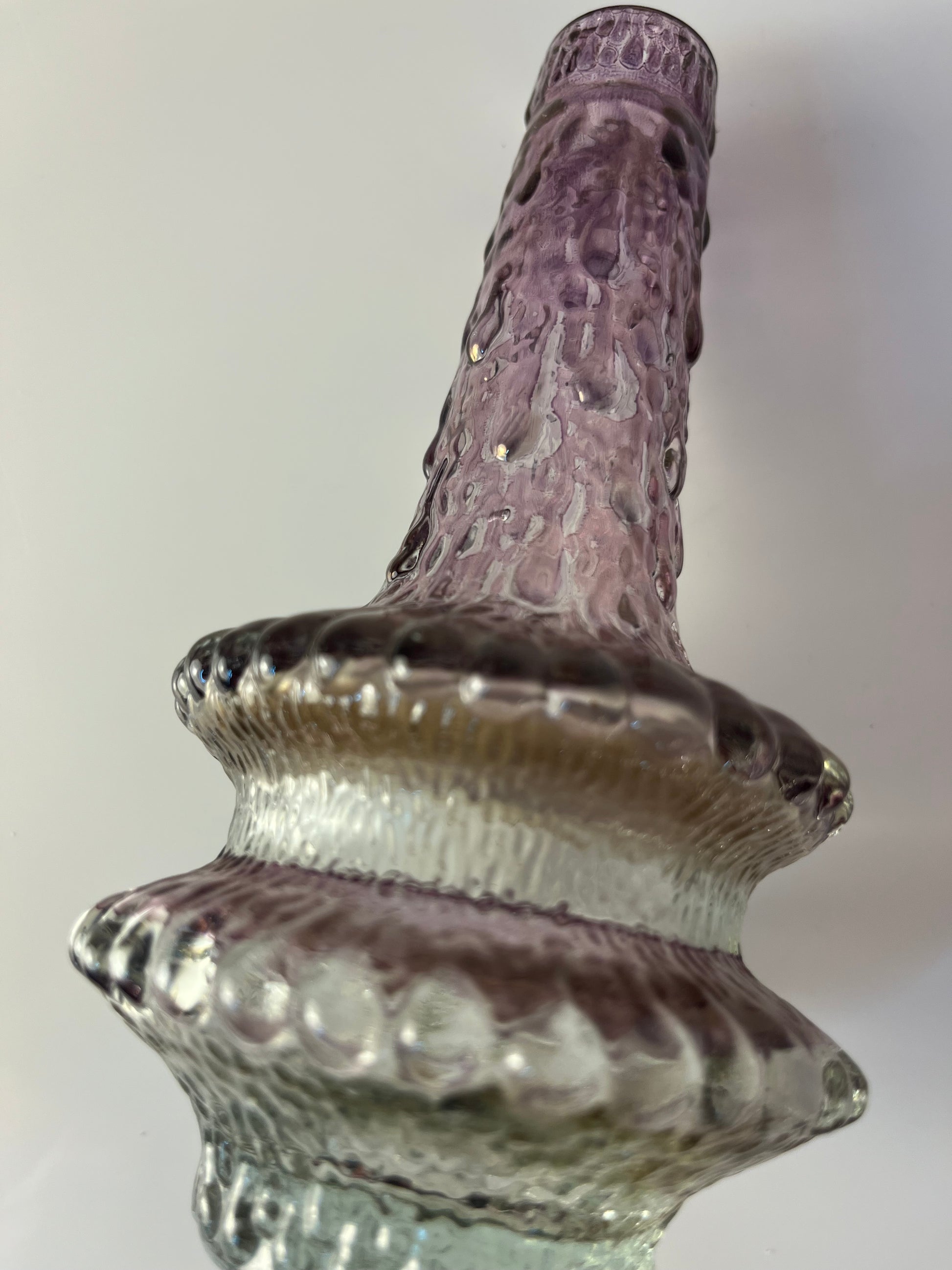Vase Eisglas irisierend von Timo Sarpaneva für Iittala