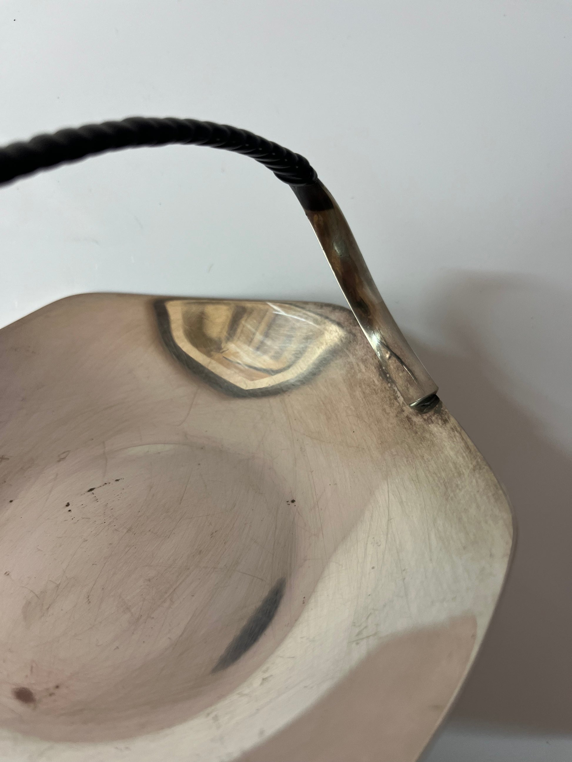 Körbchen Schale versilbert