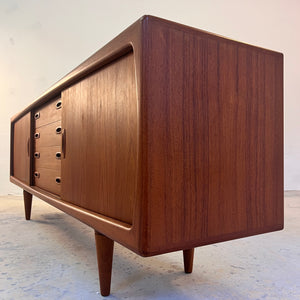 Sideboard Teak von H.P. Hansen - Breite 220 cm