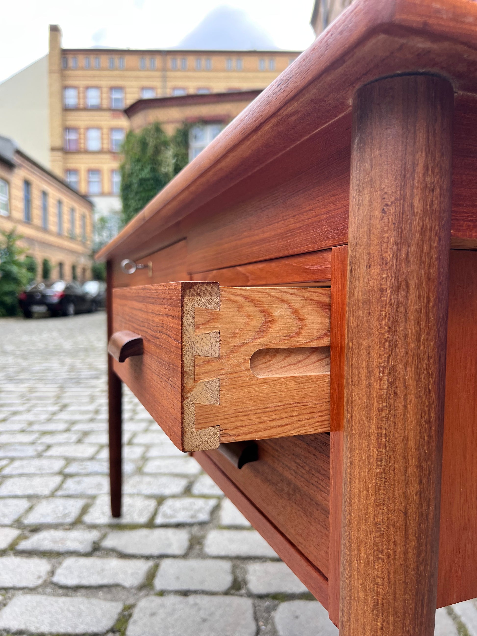 Schreibtisch Teak aus Dänemark