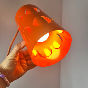 Hängelampe orange Metall von Raak Amsterdam