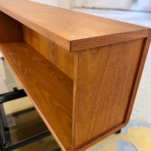 Schmales Regal Modul Teak