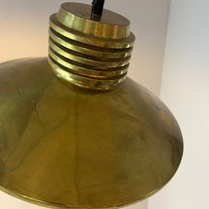 Hängelampe Messing aus Dänemark