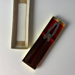 Nussknacker Teak in Originalverpackung