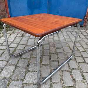Esstisch Teak & Chrom