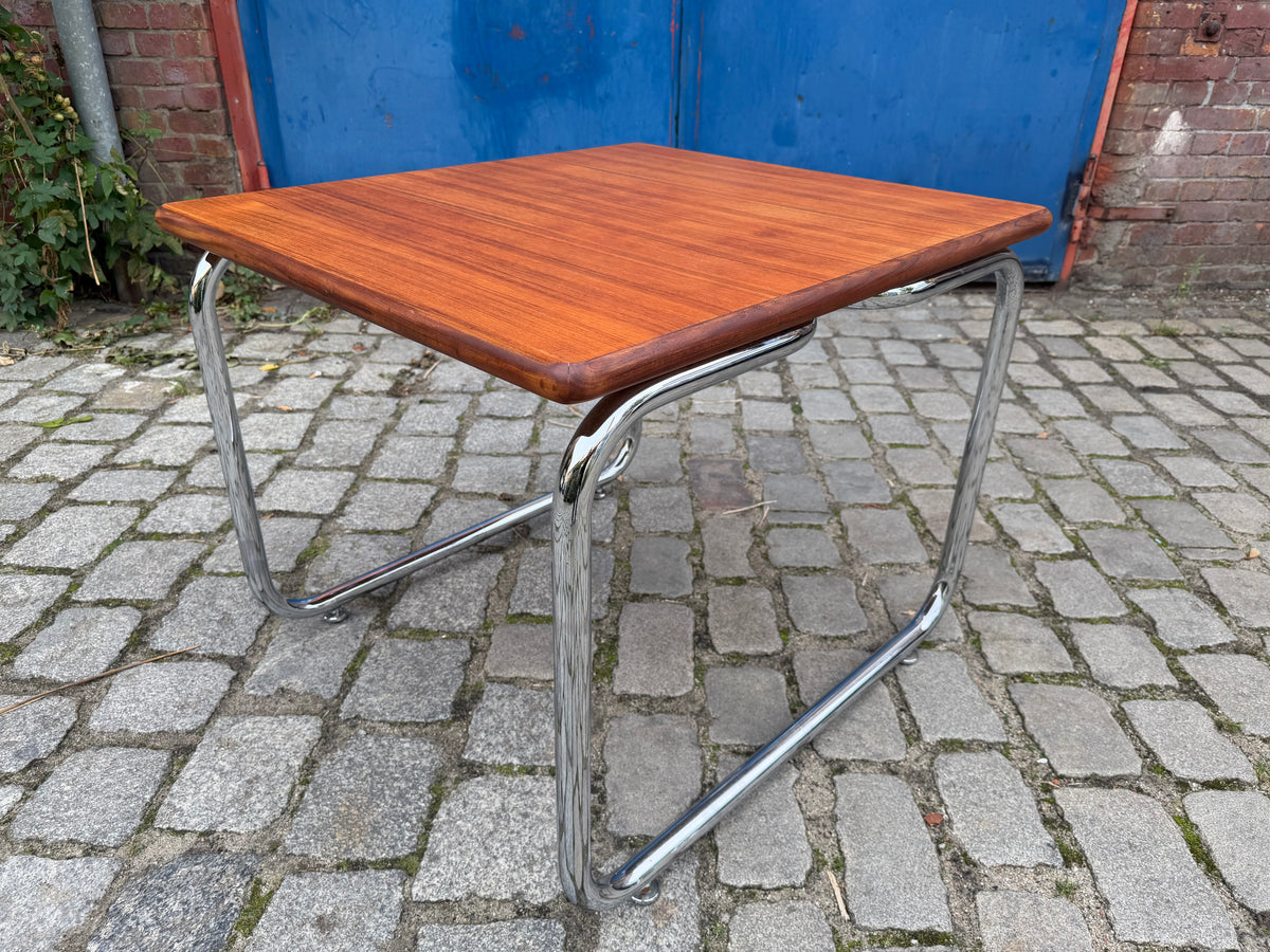 Esstisch Teak & Chrom