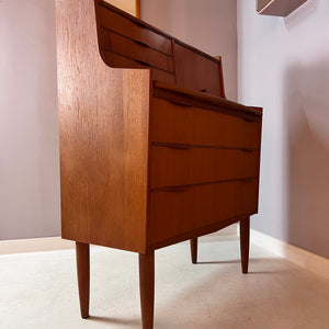 Sekretär mit Spiegel Teak aus Dänemark