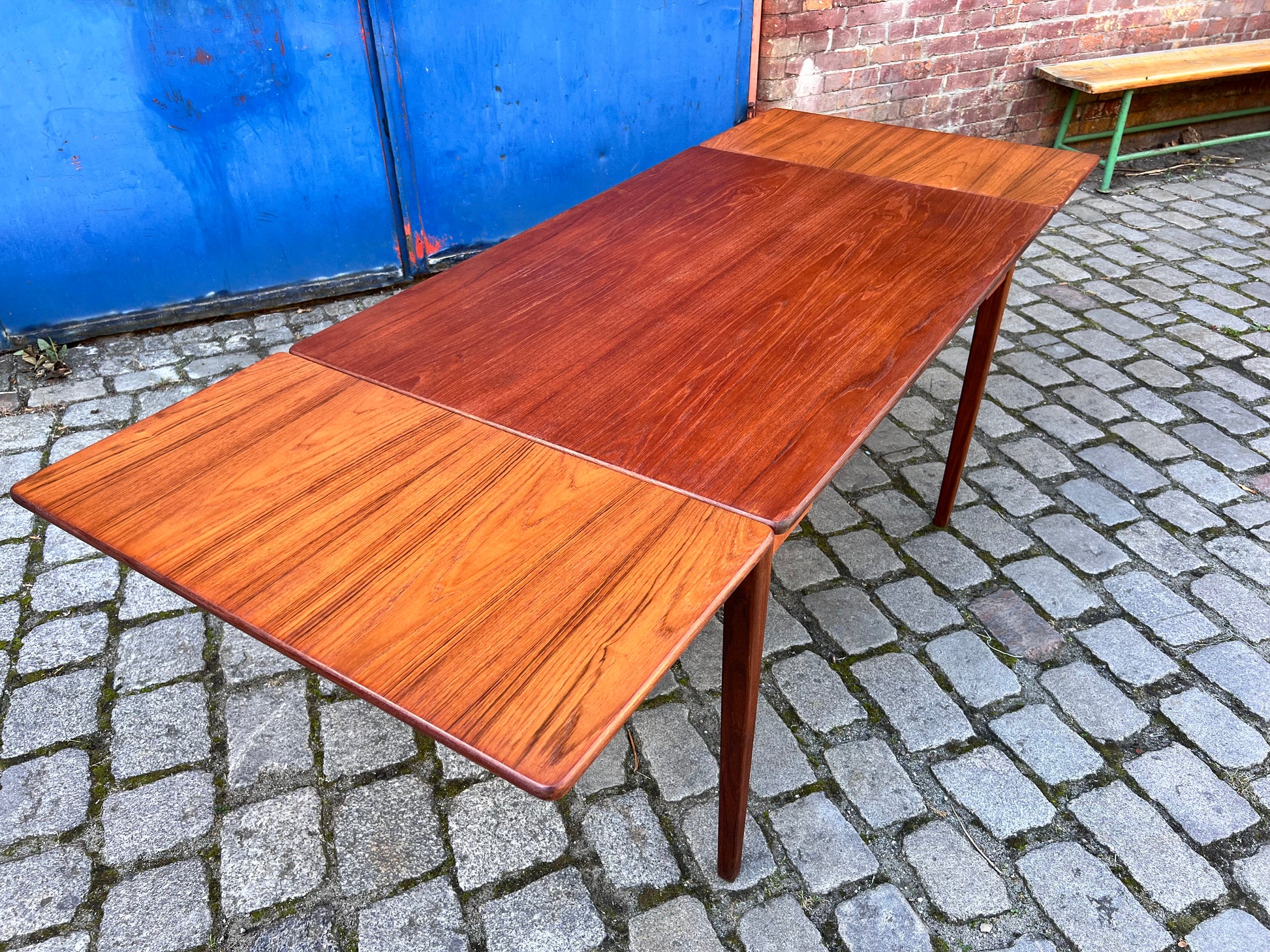 Esstisch Teak ausziehbar aus Dänemark