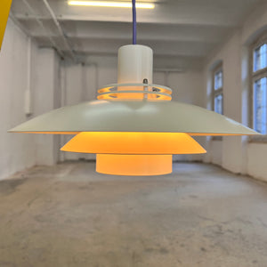 Lamellenlampe Modell Leto cremeweiß von Top Lamper