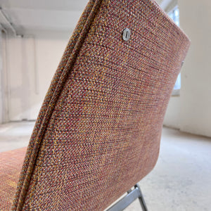 Sessel Lufthavnsstol orange Chrom von Anden Arkitekt für Duba Møbelindustri