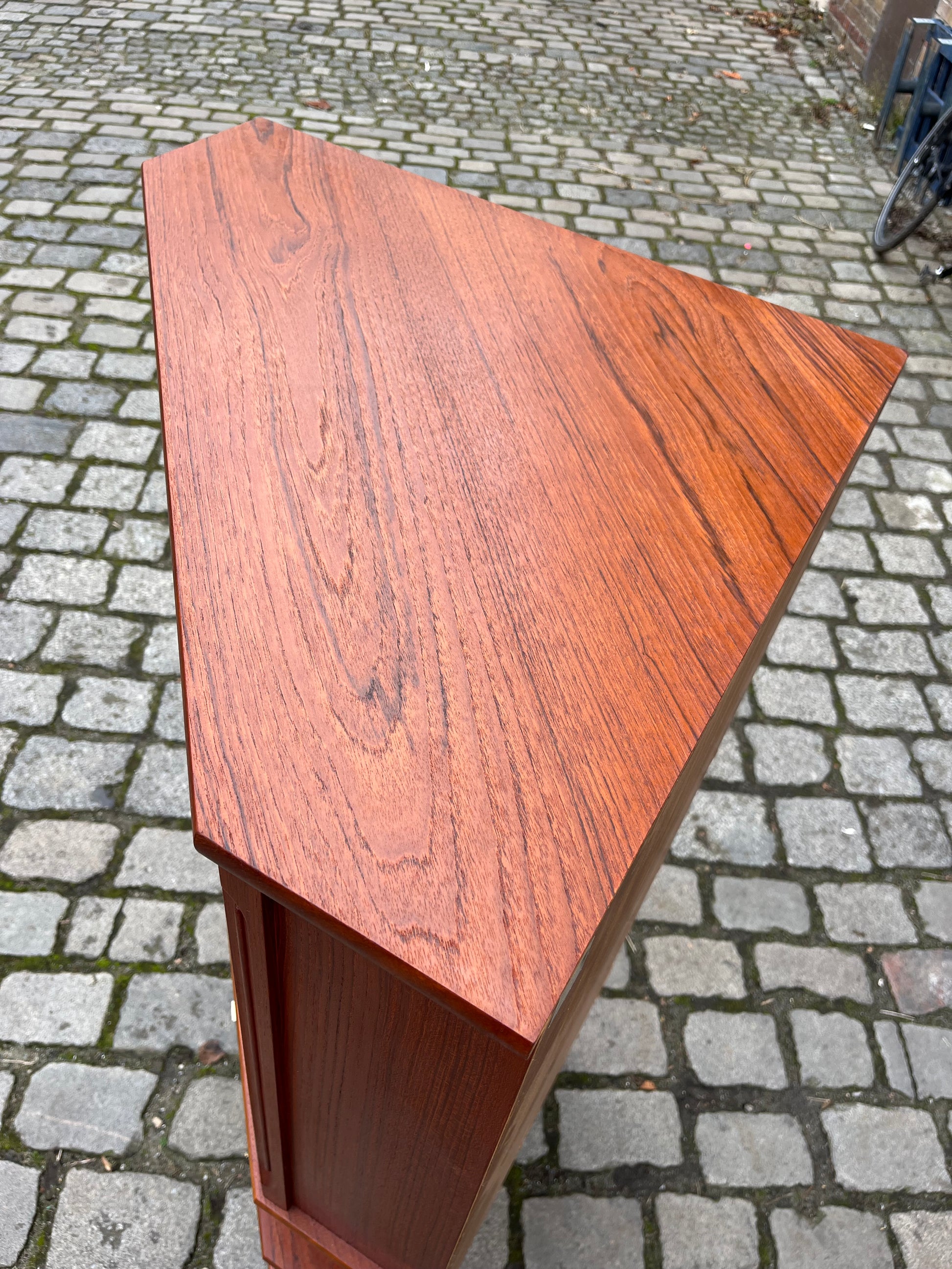 Eckschrank Teak von Aulum Møbelfabrik