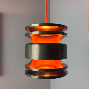 Hängelampe anthrazit orange von Carl Thore