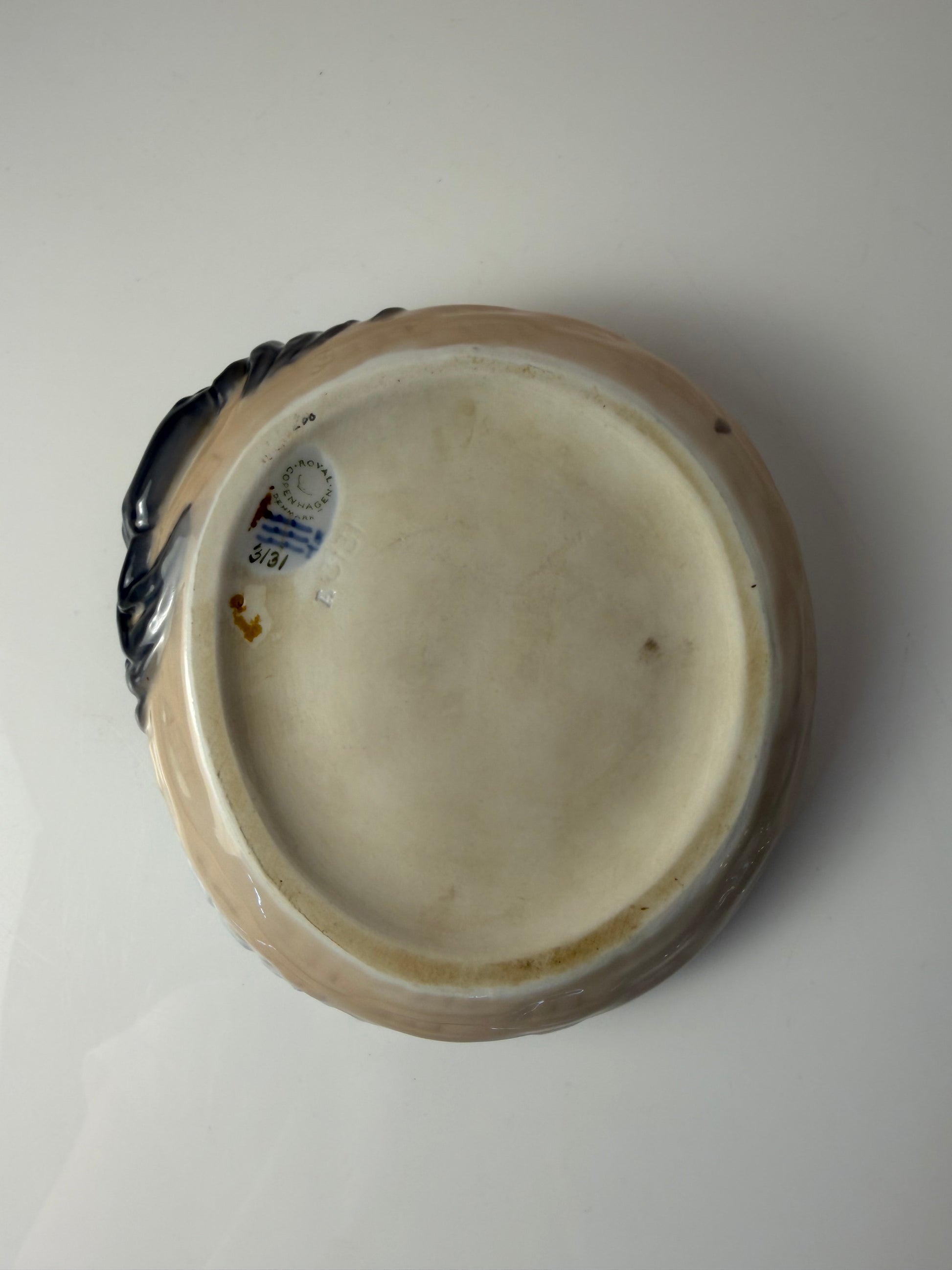 Schale Krebs Typ 3131 von Jorgen Baslov für Royal Copenhagen
