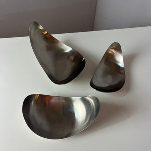 Set: Servierschalen Leaf von Helle Damkjær für Georg Jensen