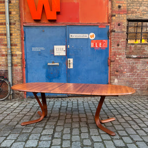 Ovaler ausziehbarer Esstisch Teak von Snedkergaarden
