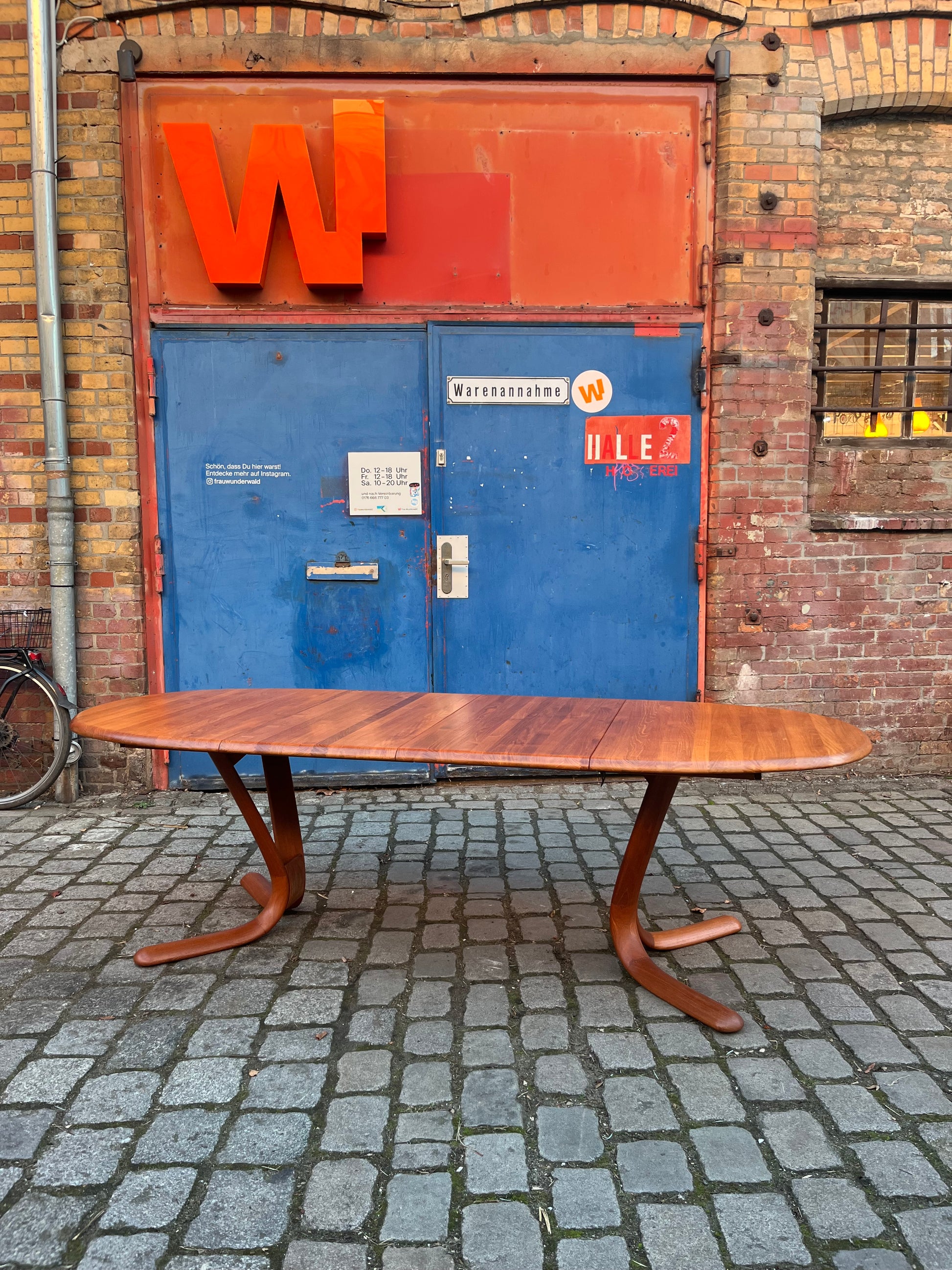 Ovaler ausziehbarer Esstisch Teak von Snedkergaarden