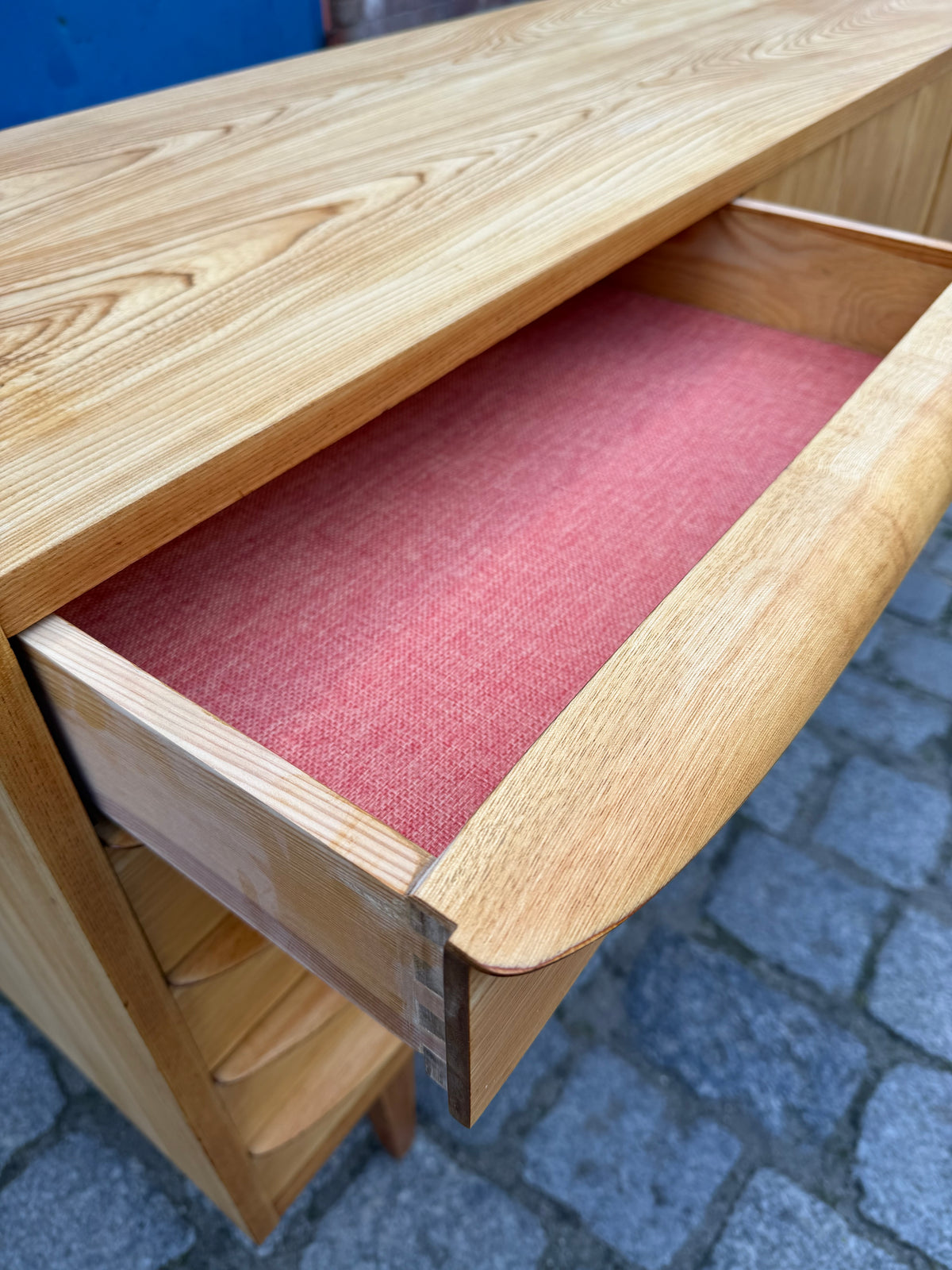 Sideboard Typ 602/K Esche von Franz Ehrlich für Hellerau
