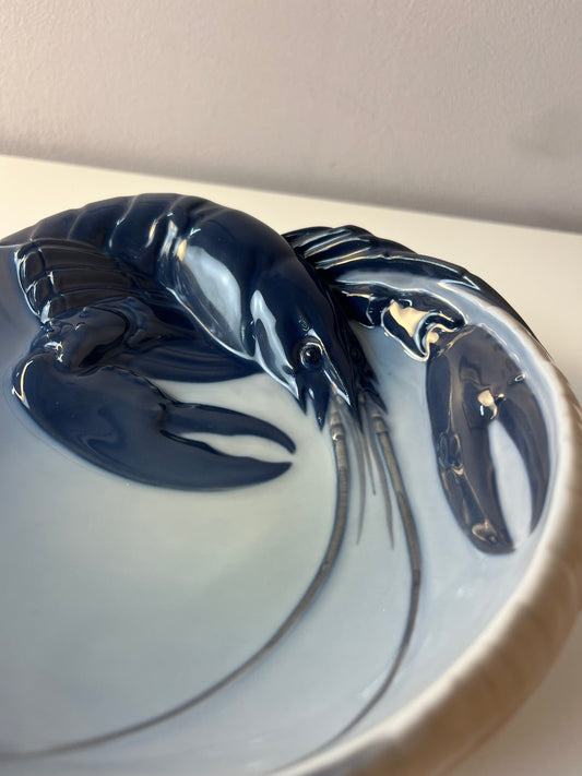 Schale Hummer Typ 3498 ∅ 19 cm von Erik Nielsen für Royal Copenhagen