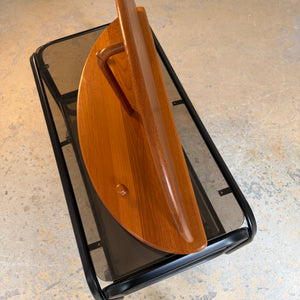 Halbrunde Garderobe Teak von Lysgaard Møbler