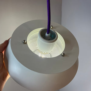 Lamellenlampe weiß aus Dänemark