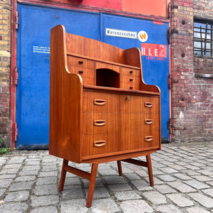 Sekretär Teak aus Dänemark