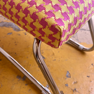 Hocker Chrom 70er